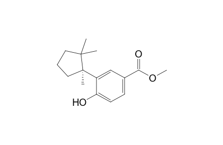 Methyl 4-hydroxy-3-[(1S)-1,2,2-trimethylcyclopentyl]benzoate