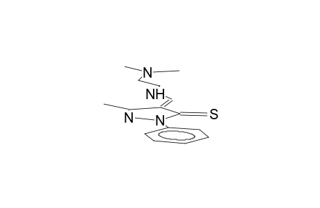 1-phenyl-3-methyl-4-(2-dimethylaminoethylaminomethylidene)-2-pyrazolin-5-thione