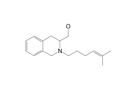 3-Hydroxymethyl-N-(5'-methyl-4'-hexenyl)-,2,3,4-tetrahydroisoquinoline