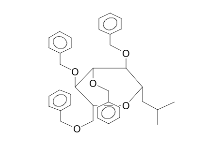 1-DEOXY-1-C-ISOBUTYL-2,3,4,6-TETRA-O-BENZYL-BETA-D-GLUCOPYRANOSE