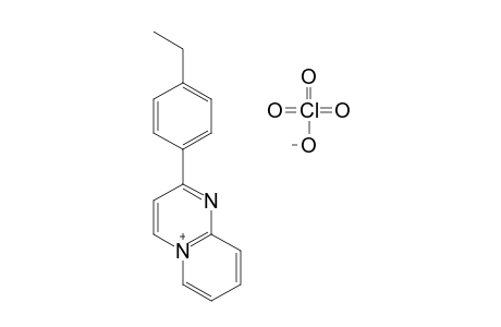 2-(p-ethylphenyl)pyrido[1,2-a]pyrimidin-5-ium perchlorate