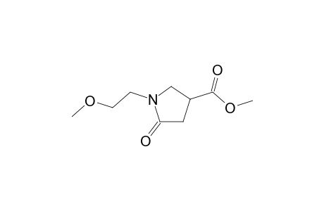 Methyl 1-(2-methoxyethyl)-2-oxopyrrolidine-4-carboxylate