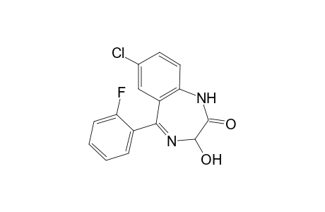 2H-1,4-Benzodiazepin-2-one, 7-chloro-5-(2-fluorophenyl)-1,3-dihydro-3-hydroxy-