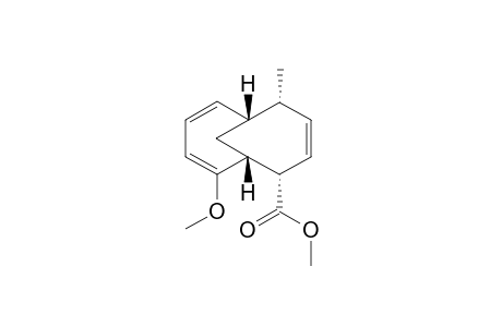 2-Methoxy-10.alpha.-(methoxycarbonyl)-7.alpha.-methyl-(1H.beta.,6H.beta.)-bicyclo[4.4.1]undeca-2,4,8-triene