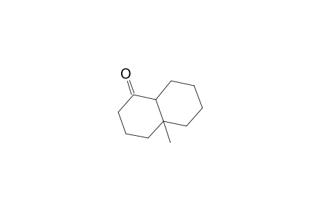 1(2H)-Naphthalenone, octahydro-4a-methyl-, trans-