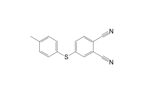 4-(4-Methylphenyl)sulfanylbenzene-1,2-dicarbonitrile