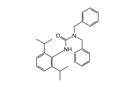 1,1-dibenzyl-3-(2,6-diisopropylphenyl)urea