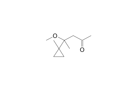 4-(1-METHYLCYCLOPROPYL)-4-METHOXYPENTAN-2-ONE