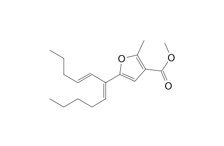 Methyl 2-methyl-5-((4E,6E)-undeca-4,6-dien-6-yl)furan-3-carboxylate