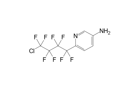 3-Amino-6-(4-chlorooctafluorobutyl)pyridine