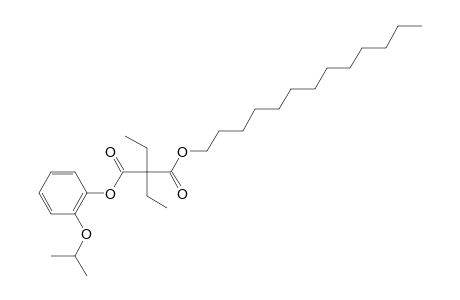 Diethylmalonic acid, 2-isopropoxyphenyl tridecyl ester