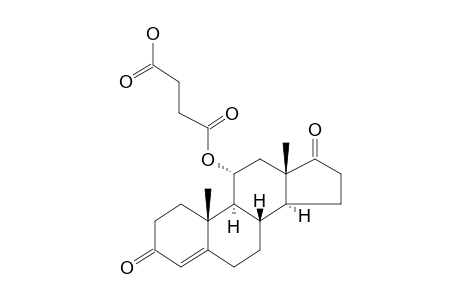 3,17-Dioxo-4-androsten-11ALPHA-yl hydrogen succinate