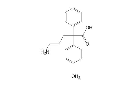 5-AMINO-2,2-DIPHENYLVALERIC ACID, HYDRATE