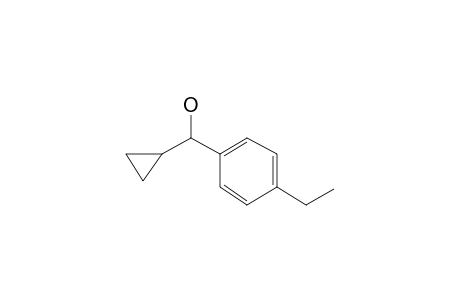 Benzenemethanol, .alpha.-cyclopropyl-4-ethyl-