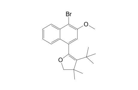 4-Tert-butyl-5-(8-bromo-7-methoxynaphthalen-5-yl)-3,3-dimethyl-2,3-dihydrofuran