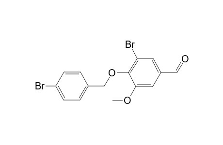 3-Bromo-4-(4-bromo-benzyloxy)-5-methoxy-benzaldehyde