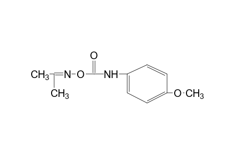 acetone, O-[(p-methoxyphenyl)carbamoyl]oxime