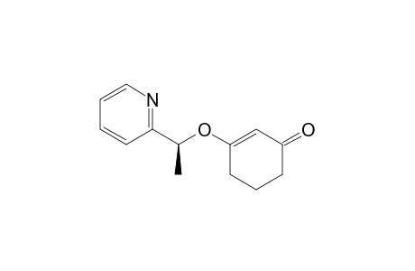 (S)-3-[1-(2-Pyridinyl)ethyloxy]-2-cyclohexenone