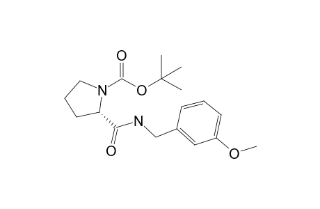 Tert-butyl (S)-2-((3-methoxybenzyl)carbamoyl)pyrrolidine-1-carboxylate