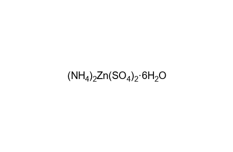 ammonium zinc sulfate, hexahydrate