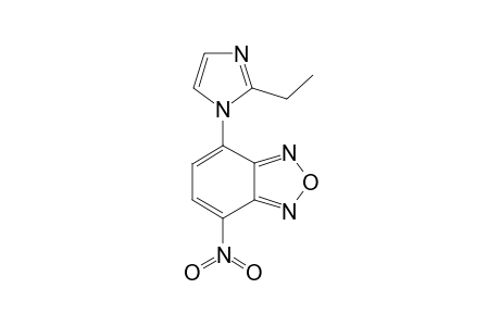 4-[1'-(2-Ethylimidazyl)]-7-nitrobenzo-2,1,3-oxadiazole