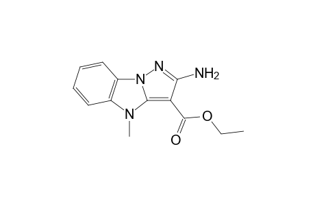 Ethyl 2-amino-4-methyl-4H-pyrazolo[1,5-a]benzimidazole-3-carboxylate