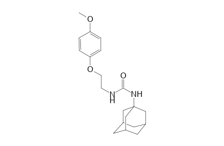 Urea, N-[2-(4-methoxyphenoxy)ethyl]-N'-tricyclo[3.3.1.1(3,7)]dec-1-yl-