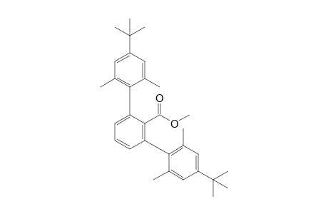 Methyl 2,6-bis[2',6'-dimethyl-4'-(1",1"-dimethylethyl)phenyl]benzoate