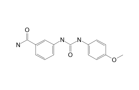 3-[4-Methoxyphenyl]ureidobenzamide