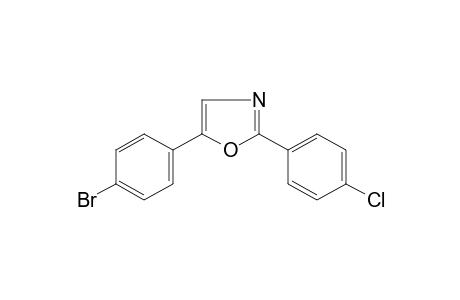 5-(p-bromophenyl)-2-(p-chlorophenyl)oxazole