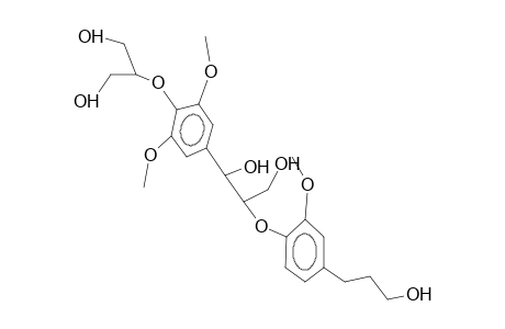 1-(4-O-(2-HYDROXY-1-HYDROXYMETHYLETHYL)-3,5-DIMETHOXYPHENYL)-2-(4-(1-PROPANOL)-3-METHOXYPHENYL)-PROPANE-1,3-DIOL