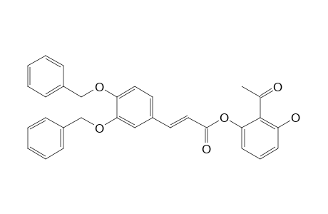 2'-(3,4-Dibenzyloxycinnamoyloxy)-6'-hydroxyacetophenone