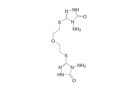 1,2-Bis(3-oxo 4-amino-5-mercapto-1,2,4-triazol-5-yl) Diethyl Ether