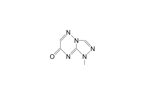 1-METHYL-s-TRIAZOLO[4,3-b]-as-TRIAZIN-7(1H)-ONE