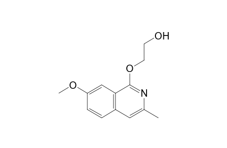 2-(7-Methoxy-3-methyl-isoquinolin-1-yl)oxyethanol