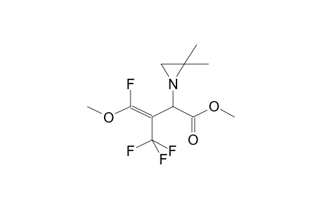 (E)-1-(1-METHOXYCARBONYL-2-TRIFLUOROMETHYL-3-FLUORO-3-METHOXYALLYL)-2,2-DIMETHYLAZIRIDINE (DIASTEREOMER 1)