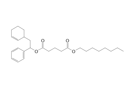 Glutaric acid, octyl 1-phenyl-2-(3-cyclohexenyl)ethyl ester