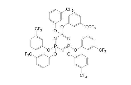 2,2,4,4,6,6-HEXAKIS[(alpha,alpha,alpha-TRIFLUORO-m-TOLYL)OXY]-1,3,5,2,4,6-TRIAZATRIPHOSPHORINE