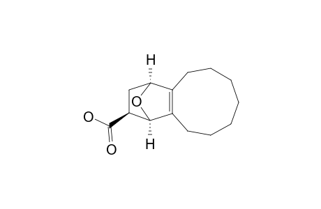 1,4-Epoxy-1H-benzocyclononene-2-carboxylic acid, 2,3,4,5,6,7,8,9,10,11-decahydro-, (1R*,2S*,4S*)-(.+-.)-