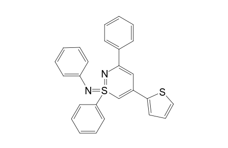 1-(N-Phenylimine)-1,3-diphenyl-5-(thiophen-2-yl)-1,2-thiazine