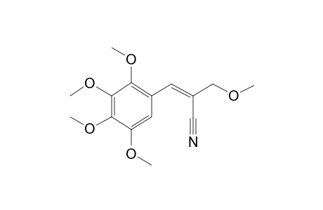 2-Propen-1-ol, 2-cyano-3-[2,3,4,5-tetramethoxyphenyl]-, methyl(ether)