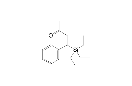 (E)-4-Phenyl-4-(triethylsilyl)but-3-en-2-one