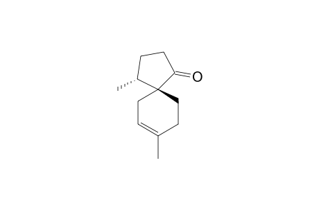 (4R,5R)-4,8-Dimethylspiro[4,5]dec-7-en-1-one