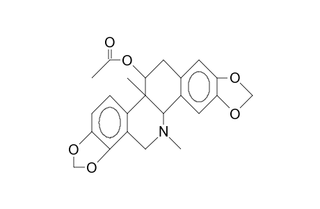 (+)-Corynoline acetate