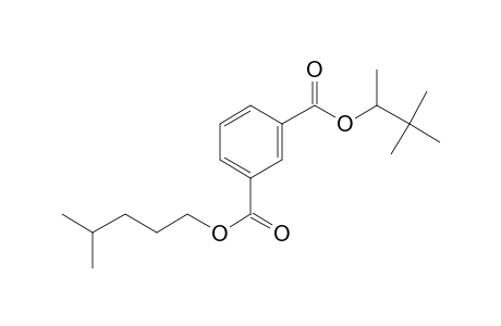 Isophthalic acid, 3,3-dimethylbut-2-yl isohexyl ester