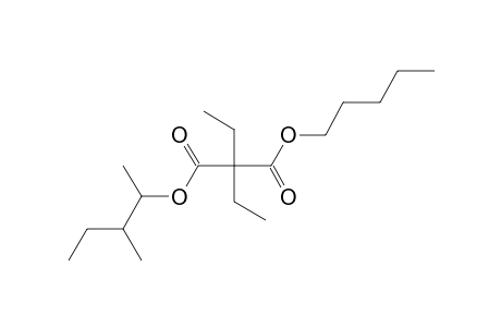 Diethylmalonic acid, 3-methylpent-2-yl pentyl ester