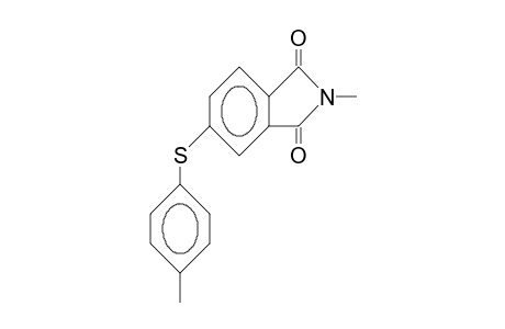 N-Methyl-4-(4-methyl-thiophenoxy)-phthalimide