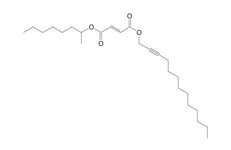 Fumaric acid, 2-octyl tridec-2-yn-1-yl ester