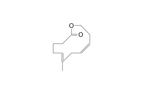 Oxacyclododeca-6,9-dien-2-one, 7-methyl-, (Z,E)-