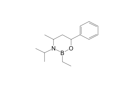 2-Ethyl-3-isopropyl-4-methyl-6-phenyl-1,3,2-oxazaborinane